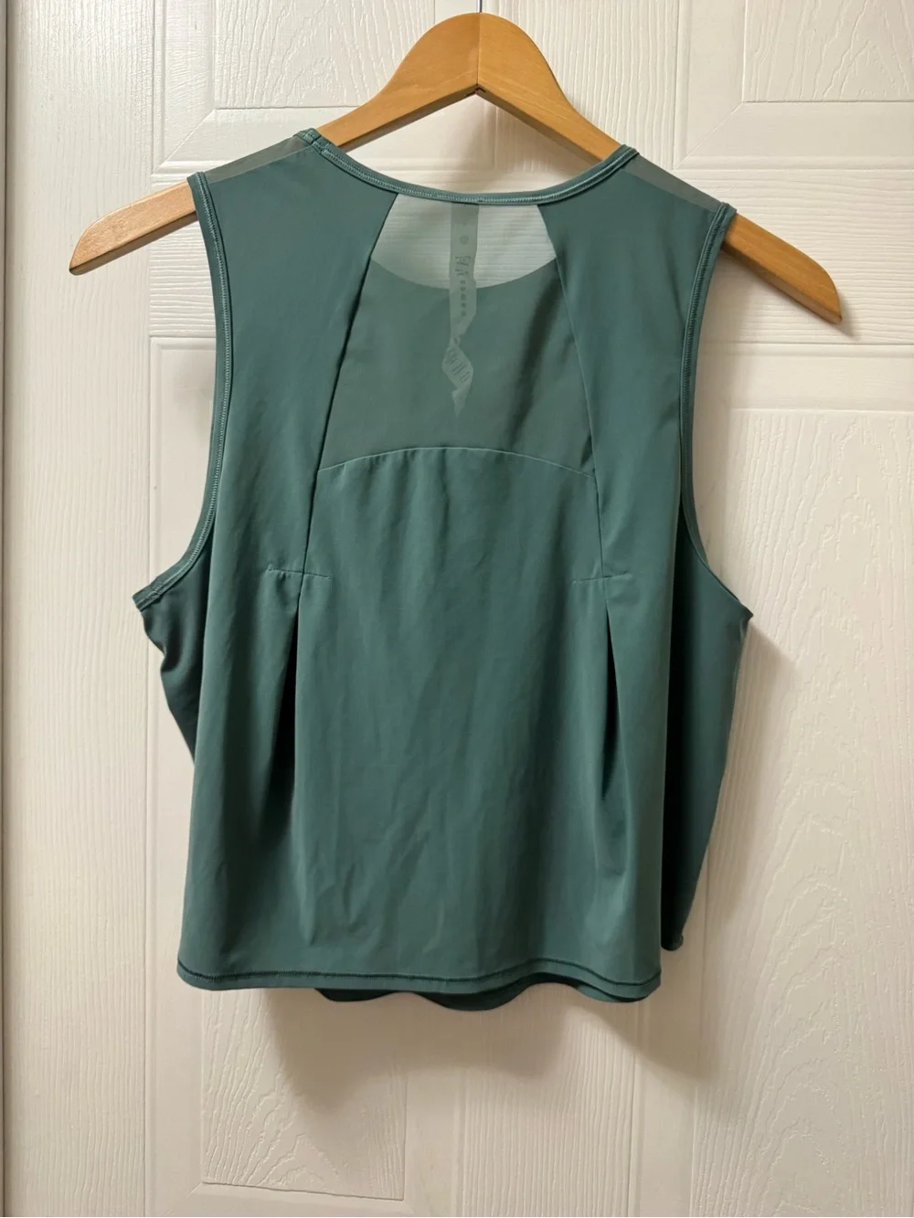 lululemon athletica sleeveless performance tank - teal green